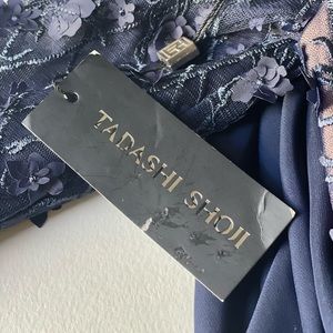 Beautiful long sleeves blue dress